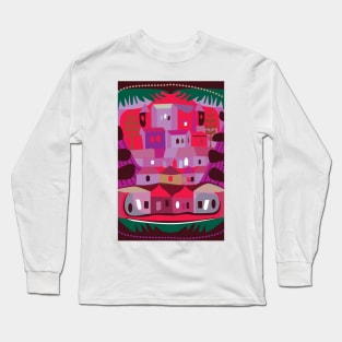 Cow in Downtown Los Angeles Long Sleeve T-Shirt